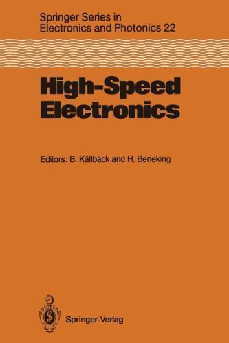 Springer Device Springer Series in Electronics and Photonics Ser.: High-Speed ...