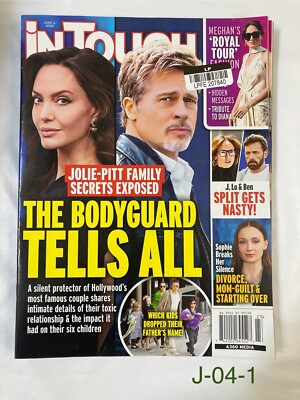 In Touch Magazine - Jolie-Pitt Family Secrets Exposed, Bodyguard Tells