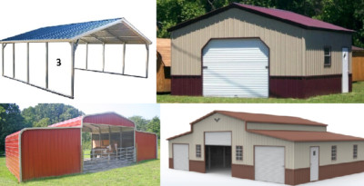 Buildings, Modular & Pre-Fab - Carport Metal