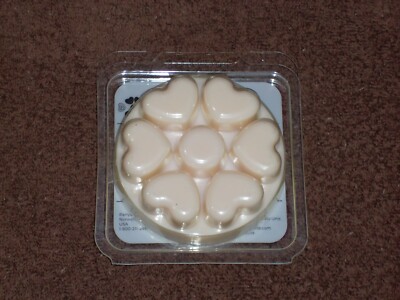 Partylite Vanilla Coconut Scent Plus Heart Melts 6 pc -- NIB