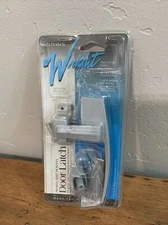 Wright Products V333 Aluminum Screen Storm Door Button Latch Handle New