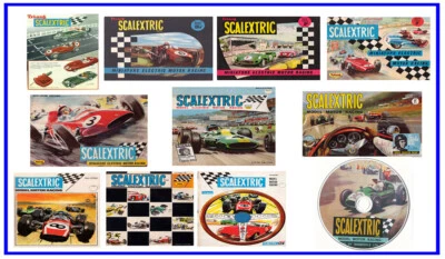 Catálogo Scalextric 1960 1961 1962 1963 1964 1965 1966 1967 1968 1969 en DVD