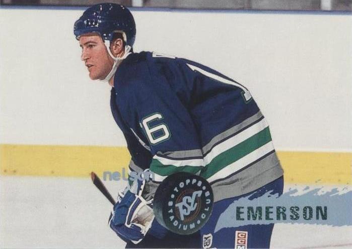1995-96 Topps Stadium Club - Nelson Emerson #38 - 1 of 1