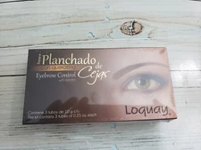 Loquay Primer Planchado de Cejas con Queratina - Eyebrow Control Kit 3 Tubes