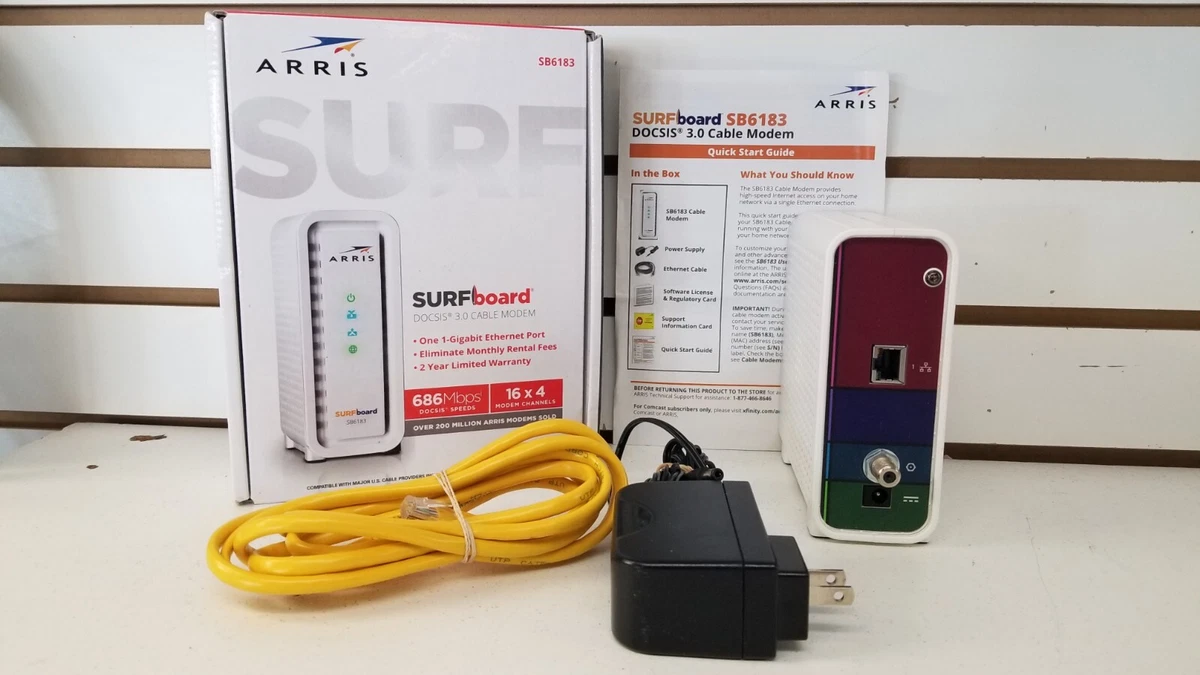 Arris Surfboard Lights Flashing Sb6183 Shelly Lighting