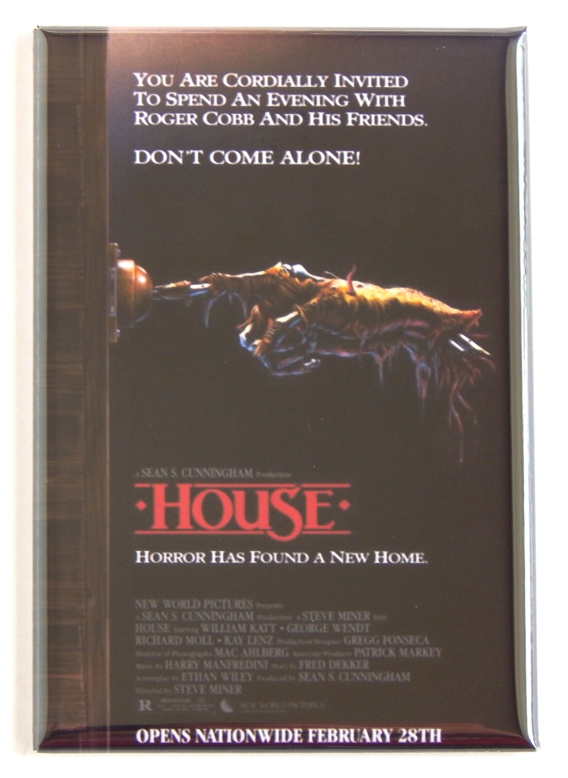 House FRIDGE MAGNET movie poster