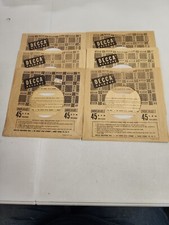 45 RPM 7" RECORD SLEEVES CO. SLEEVE 6 PACK SEE PHOTOS - Decca SLV105