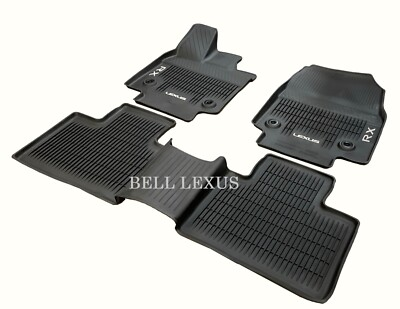 #ad LEXUS OEM FACTORY ALL WEATHER FLOOR MAT LINER SET 2023 2026 RX350 amp; RX500H BLACK $135.00