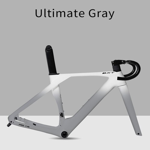 Juego de cuadro de bicicleta de carretera de fibra de carbono BXT 700C freno de disco Road Frameset Fit For Di2 - Imagen 15 de 22