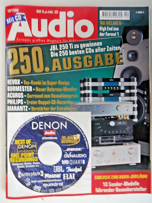 AUDIO 10/98, TAC McLAREN CDT 20R,DAC 20,BURMESTER 979,MARANTZ PM 14,ACURUS ACT 3