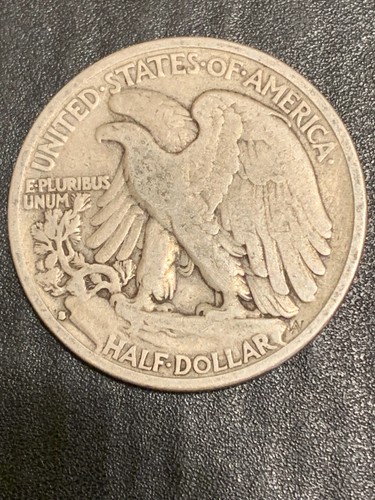 1933-S San Francisco Mint Silver Liberty Walking Half Dollar lot # 1949 - Picture 4 of 6