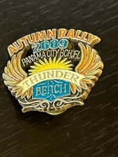 Vintage Collectible 2000 Thunder Beach Panama Metal Pinback Lapel Pin Hat Pin