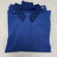 FIGS Women S Denim Igava Longsleeve Polo Scrub Top LIMITED Edition Pre-owned