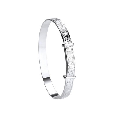 claddagh baby bangle