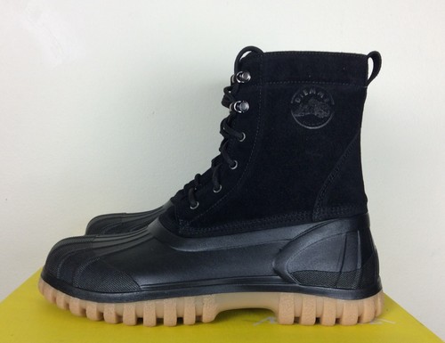 Brand New Diemme Anatra Black Suede Duck Boots Italy EU 43.5 US 10.5 - Picture 2 of 8