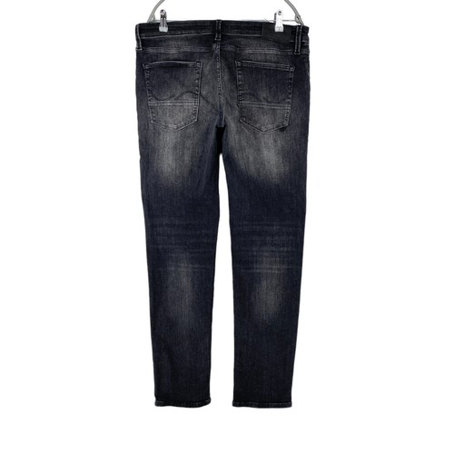 Jack&Jones Glenn Gris Elástico Ajustado Vaqueros Talla W36 L34 - Imagen 2 de 12