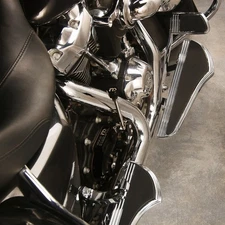 Floorboards  Driver Passenger Brake Pedal For Harley Street Glide 96-16'