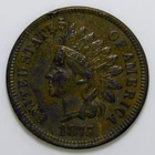 1875 Indian Head Cent XF details k526