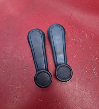 1979-1987 Toyota 24wd Pickup Lhrh Oem Side Door Window Crank Handles Blue 1979-1987 Toyota 24wd Pickup Lhrh Oem Side Door Window Crank Handles Blue