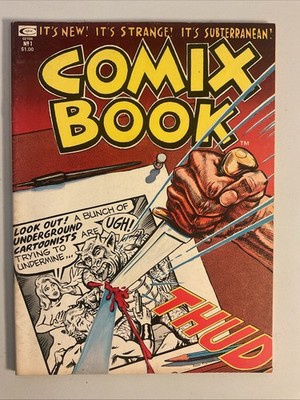 Comix Book #1 Marvel Comics December 1974 Stan Lee Peter Poplaski cover