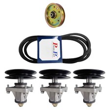 46" Deck Spindle w/Pulley Belt for Cub Cadet LT1045 LT1046 618-04123 918-04123