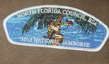 Mint 2013 JSP North Florida  Council White Border Pirate