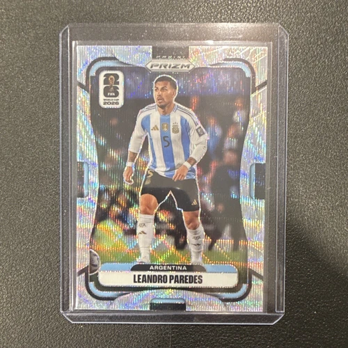 Panini Prizm FIFA World Cup Leandro Paredes Argentina Prizm Soccer Card #7 2026