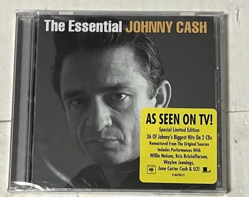 Essential Johnny Cash by Cash, Johnny (CD, 2002, 2-disc) NEW SEALED Greatest Hit