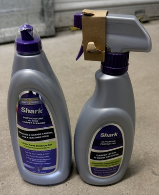 #ad Shark Carpet Cleaner Set Pretreater Used Low Moisture Cleaner New Sealed $55.00