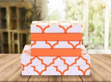 Elegant Comfort Luxury Soft Bed Sheets Quatrefoil Pattern - 1500 Premium Hotel