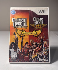 Activision Guitar Hero III + Aerosmith Dual Pack Nintendo Wii 2 Discs Manual