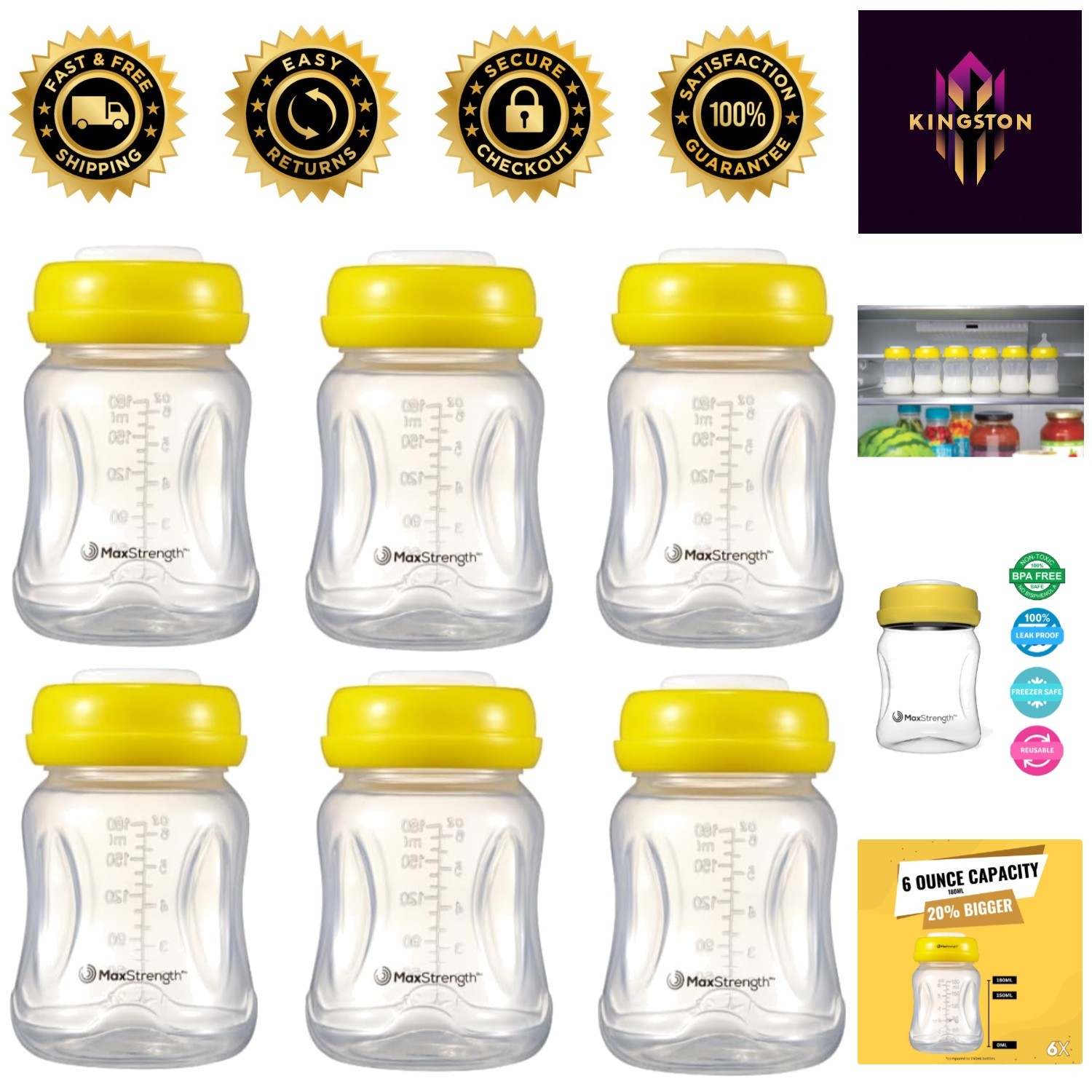 With Leak-proof Lids - Ideal For Storage