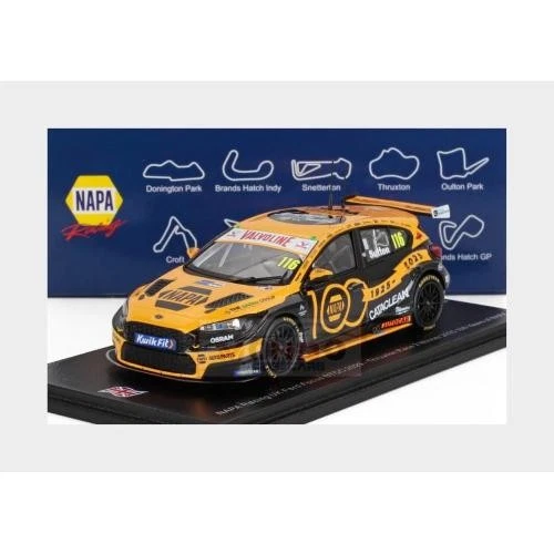 1:43 SPARK Ford England Focus #116 Brands Hatch Indy Btcc 2025 Sutton UK027 - Immagine 2 di 2