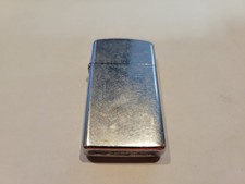 Brushed Chrome  Zippo Cigarette Lighter 1976 with new flint working
