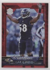2015 Topps All-Pro 60th Anniversary Red 6/60 Elvis Dumervil #271 0a6