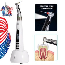 Dental Wireless Endo Motor with LED Light 16:1 Contra Angle 9 Programs