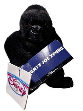 Vintage Disney Store Mighty Joe Young Plush Bean Bag Gorilla 8'' Pre Owned