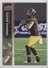 2022 Upper Deck CFL Gold Jeremiah Masoli #37 0z8h