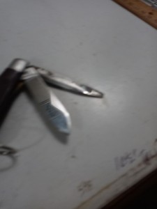 Vintage Jensen Folding Blade Pocket Knife