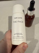 Tan-Luxe The Face Illuminating Self-Tanning Drops in Med/Dark