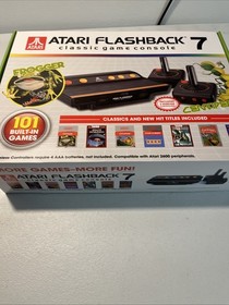 Atari Flashback 7 Classic Game Console - Black/Orange
