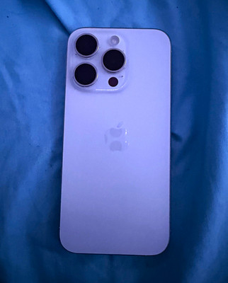 Apple iPhone 15 Pro 128GB White Factory Unlocked iOS (MTQN3LL/A)