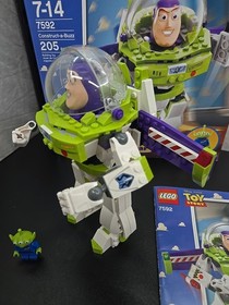 LEGO Disney Pixar Toy Story #7592 Construct-a-Buzz Lightyear 100% Complete