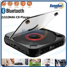 Portable CD Player Personal CD Players with Bluetooth Rechargeable Black US