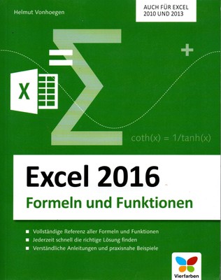 Excel 2016   Formeln und Funktionen