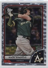 2023 Topps World Baseball Classic Cracked Ice Foil 44/99 Rixon Wingrove #76 6rq