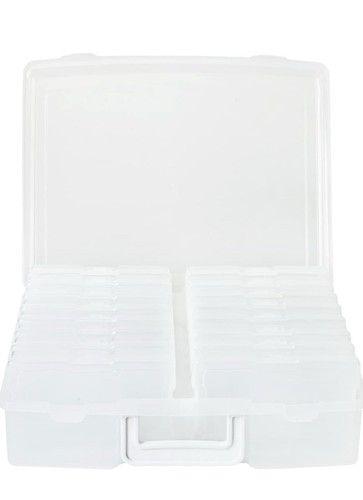 Foto Aufbewahrungsboxen, Foto Organizer Bastel Aufbewahrung mit 16 herausnehmbaren Boxen - Bild 4 von 5