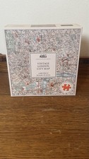 Vintage London City Map 1000 Piece Jigsaw Puzzle Professor Puzzle New Expert