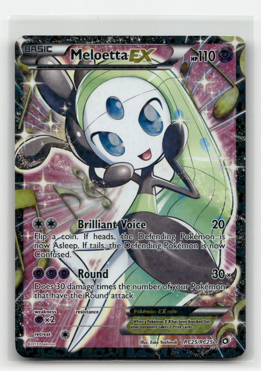 pokemon card meloetta ex Meloetta EX (167/086)