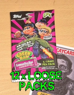 Garbage Pail Kids - Green Day Battle of the Bands - 12 x ungeöffnete Packung - GPK - Bild 1 von 4